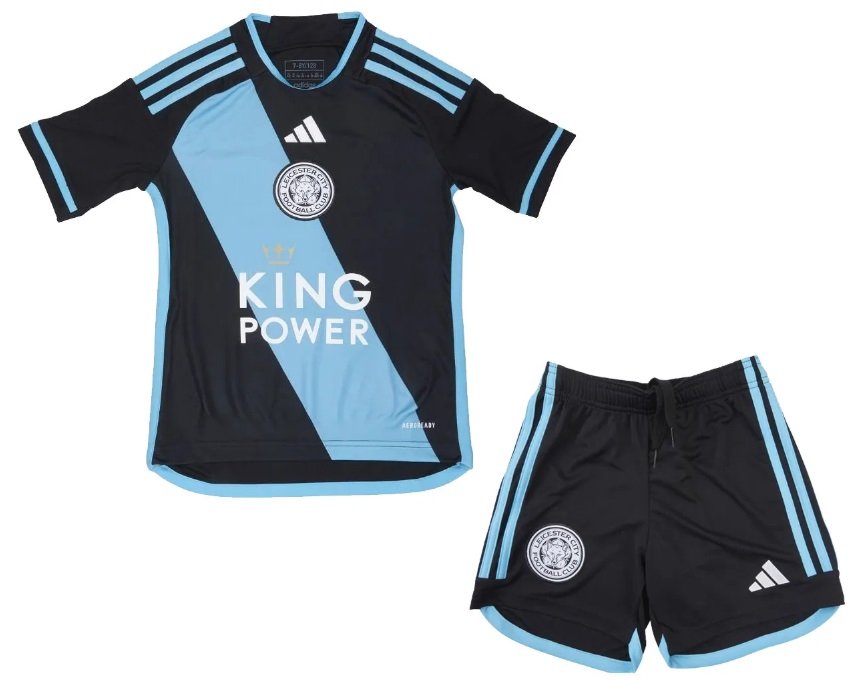 Kit infantil II Leicester City 2023 2024 Adidas oficial